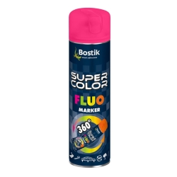 Bostik super color fluo marker 360° różowy  500 ml